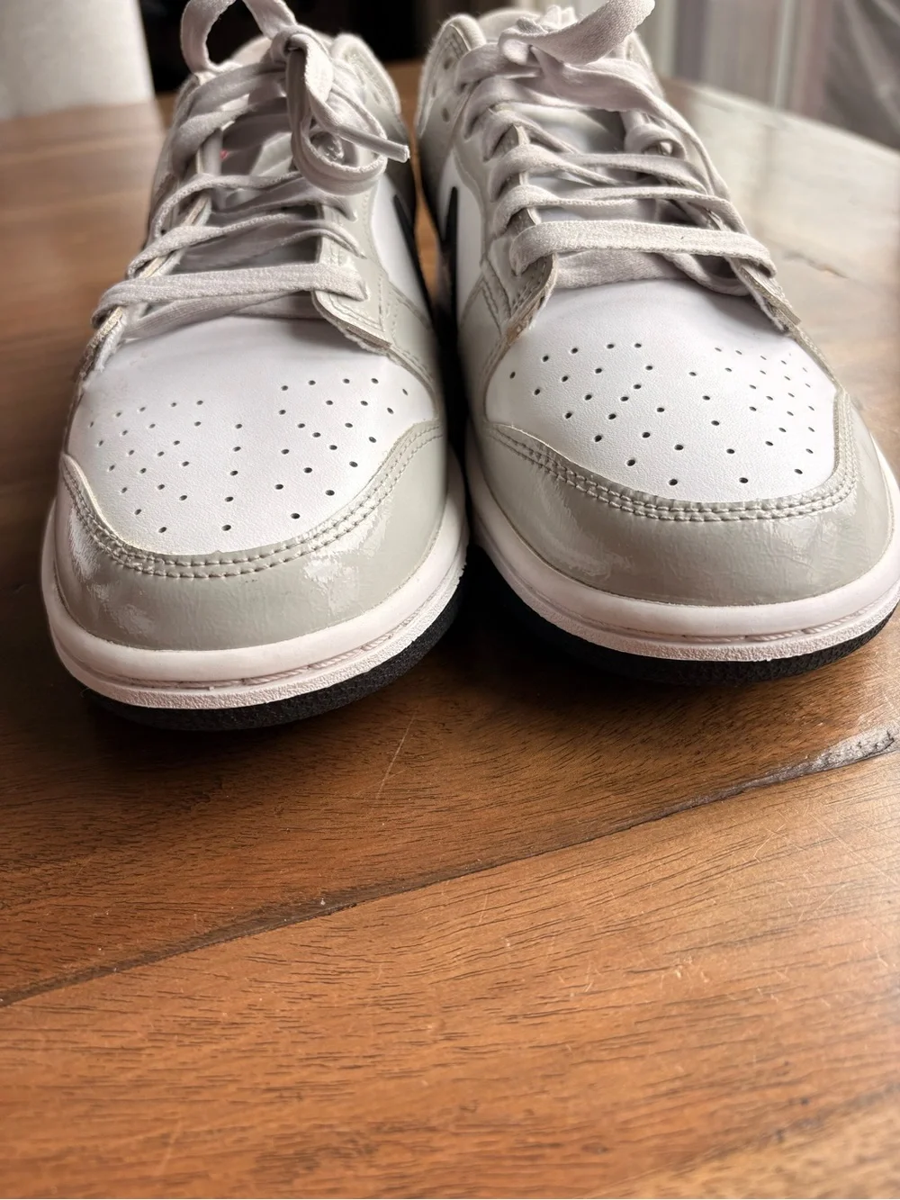 Nike Low Dunks in Iron Ore